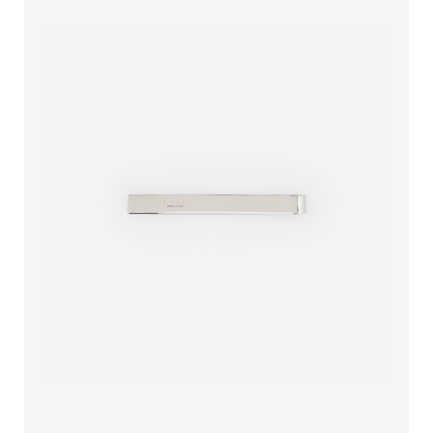 Monogram Motif Palladium-plated Tie Bar - Men | Burberry® Official