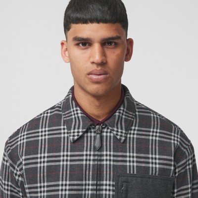 burberry flannel shirt