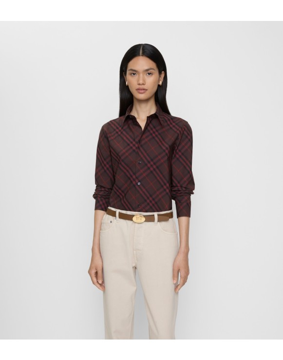 トップス Burberry tops medium Burberry Top with check pattern | Women's Clothing | Vitkac