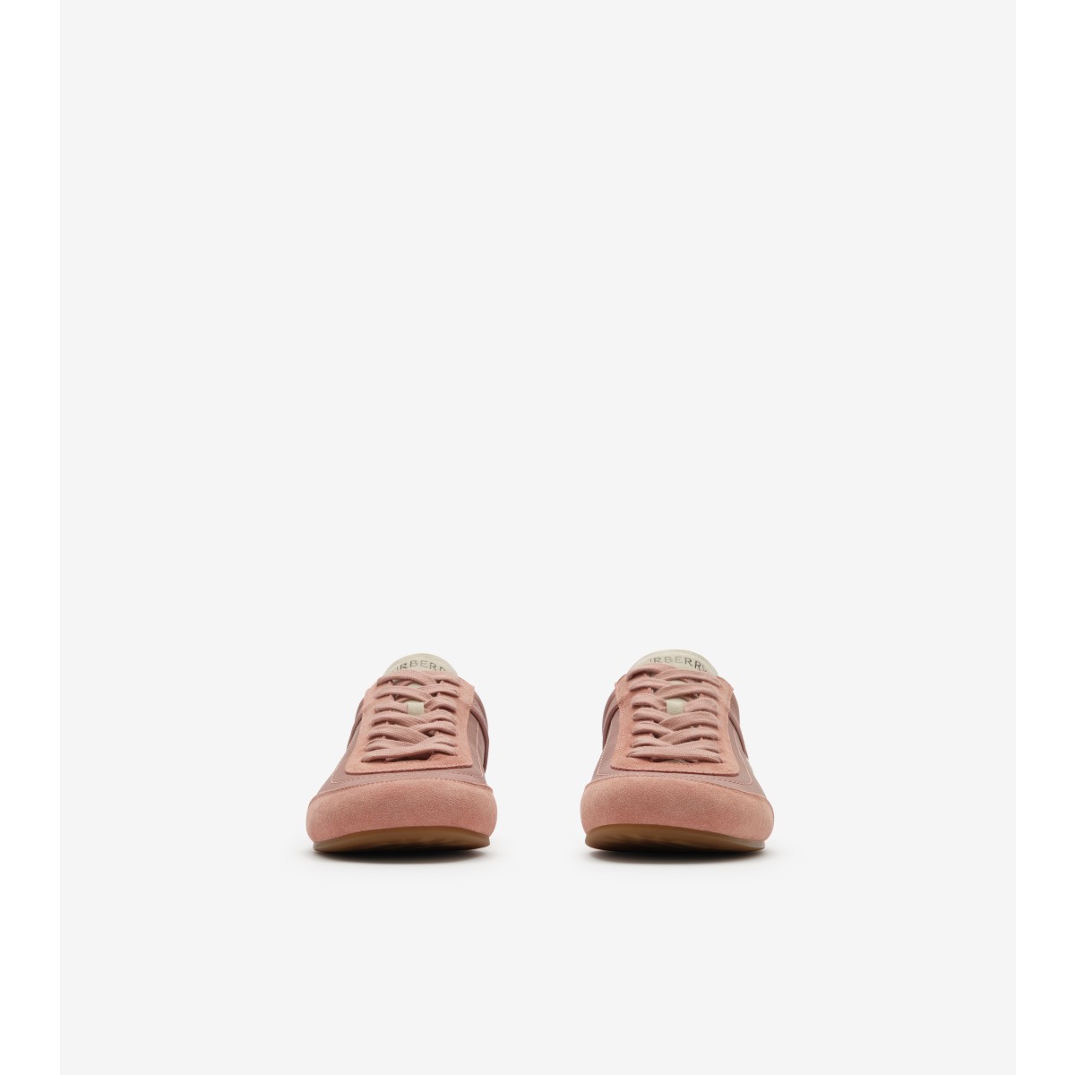  Check Leather Knight Runner Sneakers