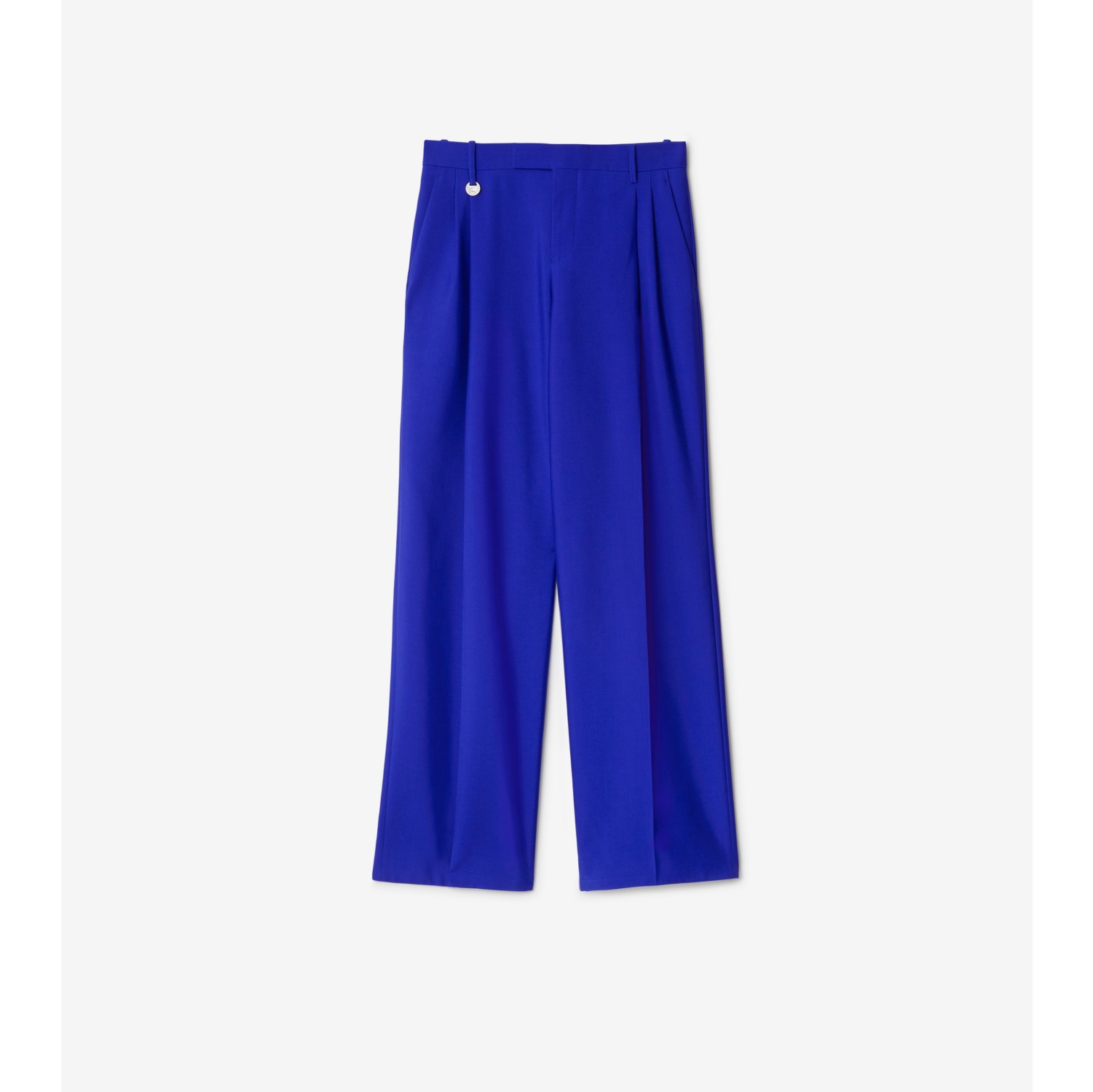 Wool Tailored Trousers in Knight