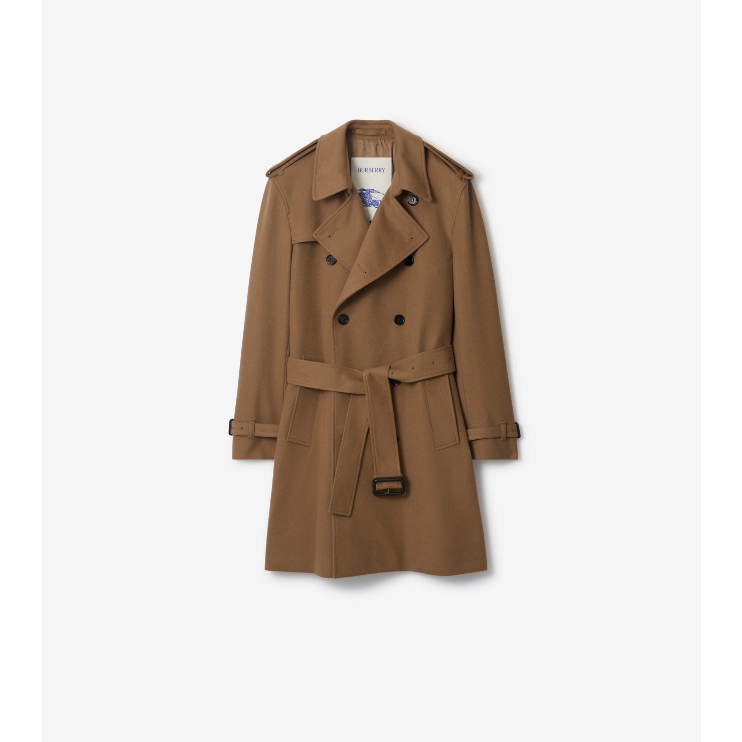 Mid-length Cashmere Hastings Trench Coat