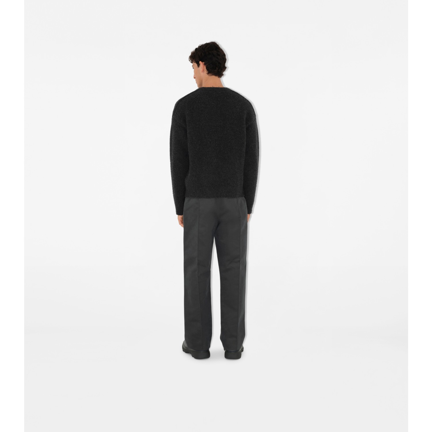 Cotton Nylon Tailored Trousers