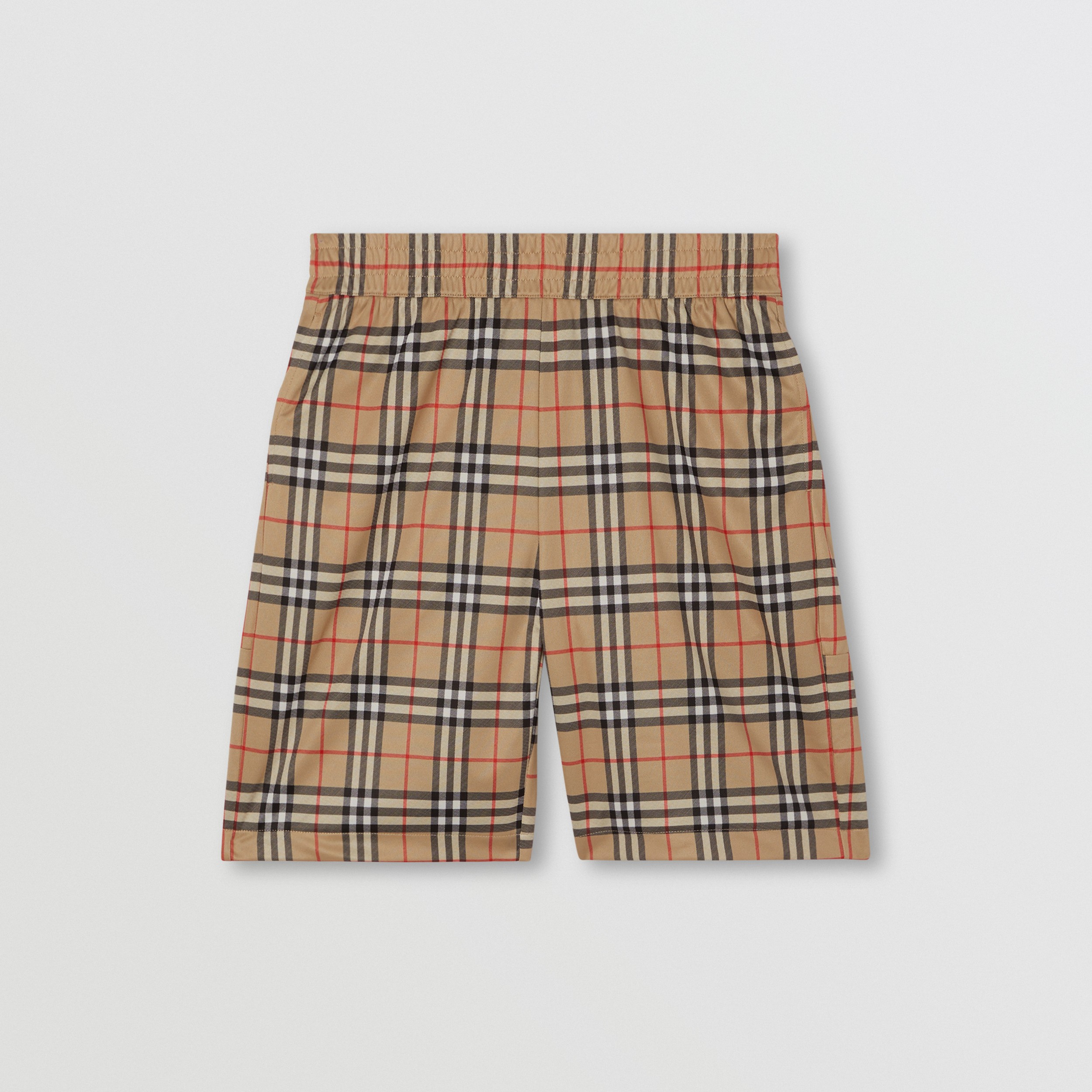 Shorts im Vintage Check-Design (Vintage-beige) - Herren | Burberry® - 4