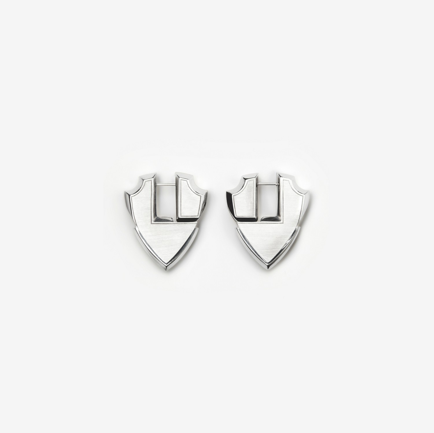 Sterling Silver Shield Earring Sterling Silver Shield Earring