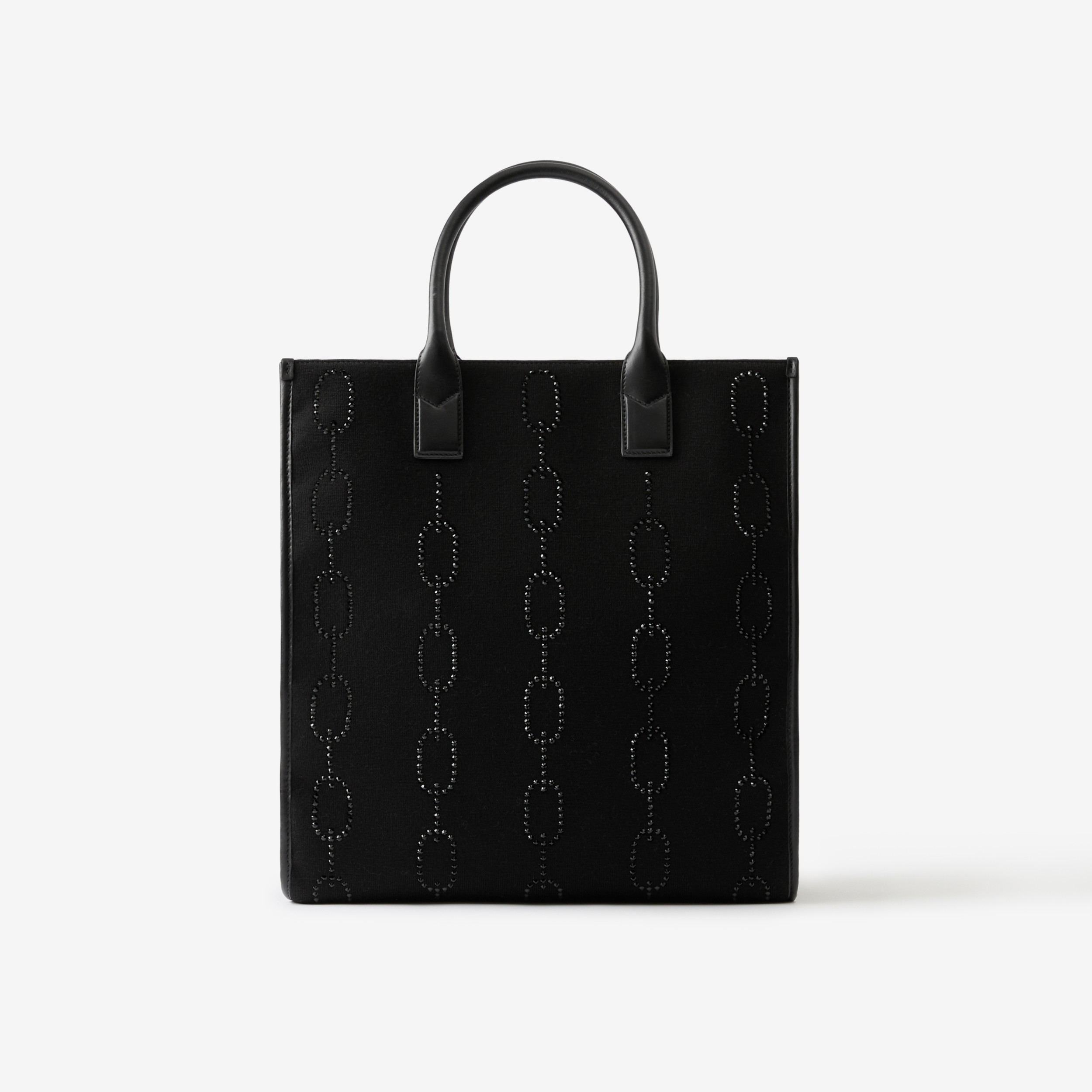 Vertical Denny Tote in Black - Men | Burberry® Official - 3