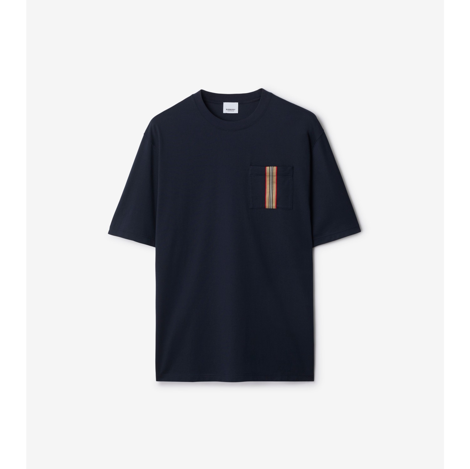 コットンTシャツ (ネイビーブラック) - メンズ | Burberry®公式サイト