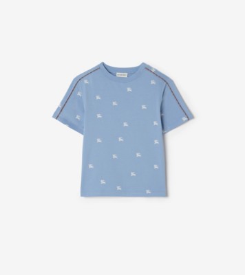 Knight Cotton T shirt Cornflower ®