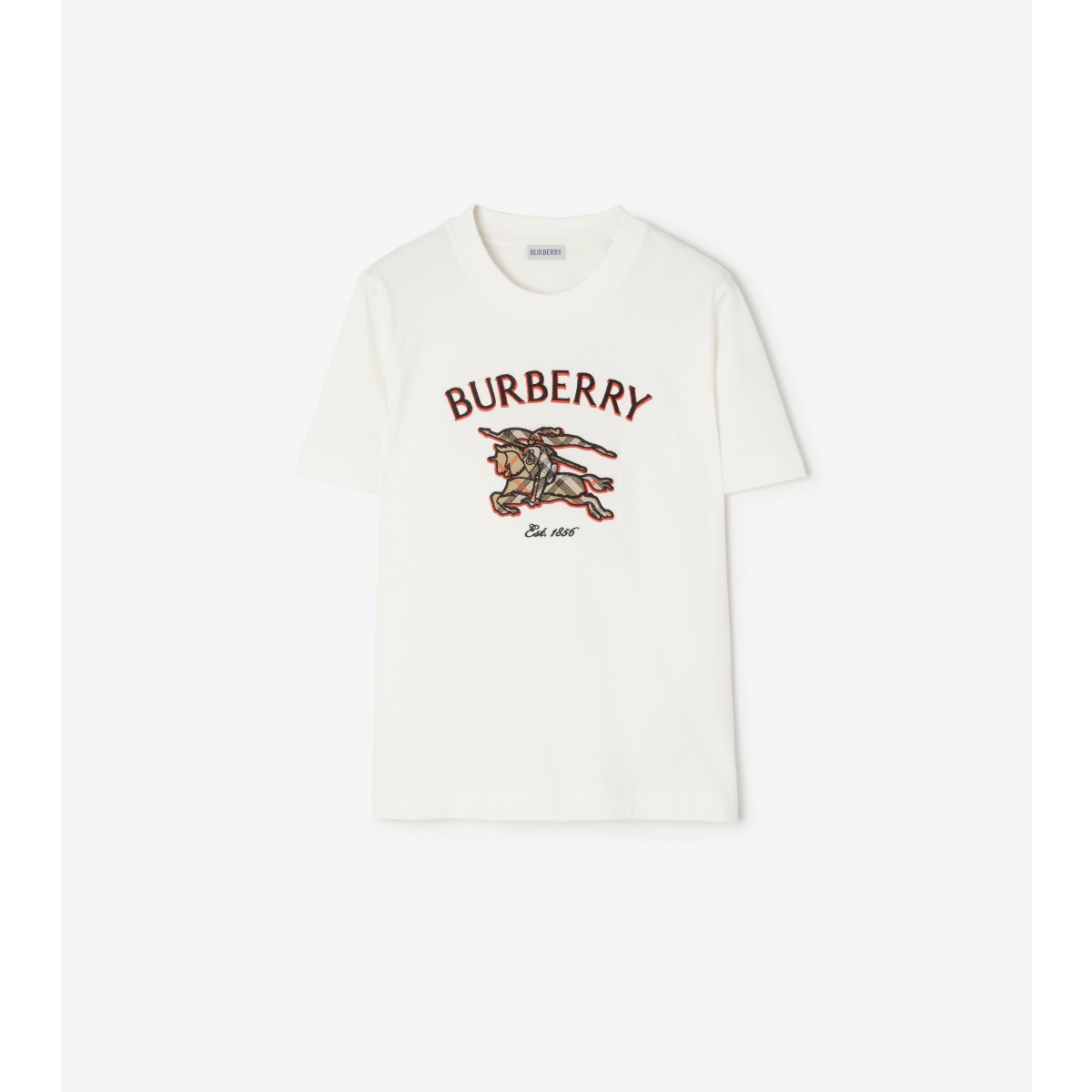  Check Knight Cotton T-shirt