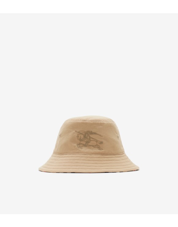 Reversible Cotton Bucket Hat