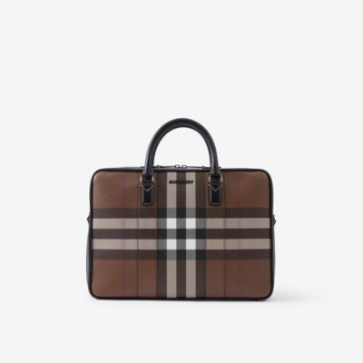 Designer Briefcases & Laptop Bags For Men | Burberry® Official