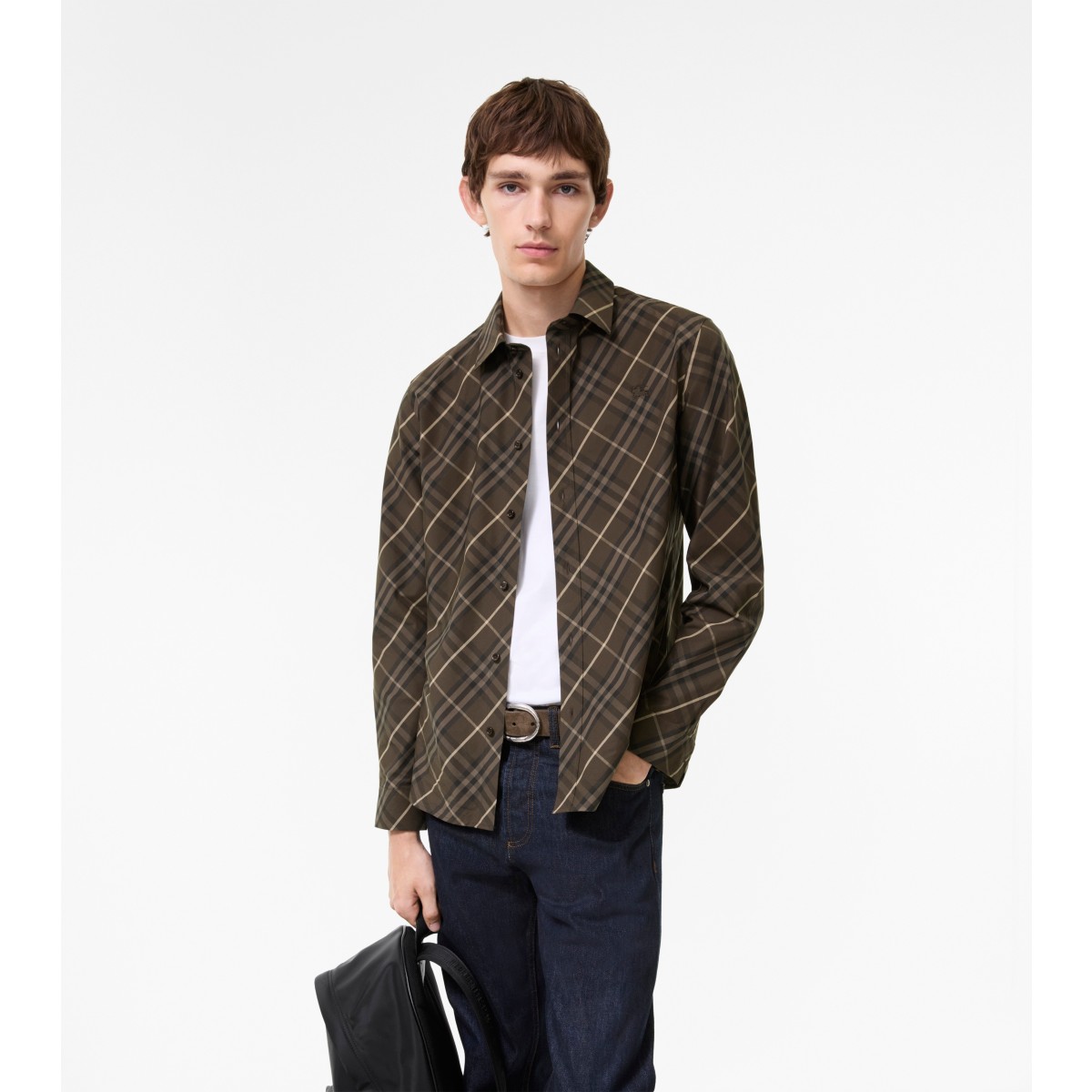  Check Classic Fit Cotton Shirt