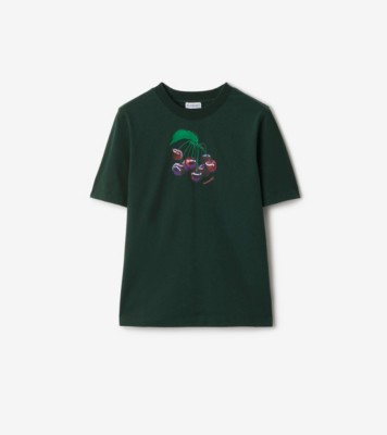 チェリー コットンTシャツ (ファー) - ウィメンズ, コットン