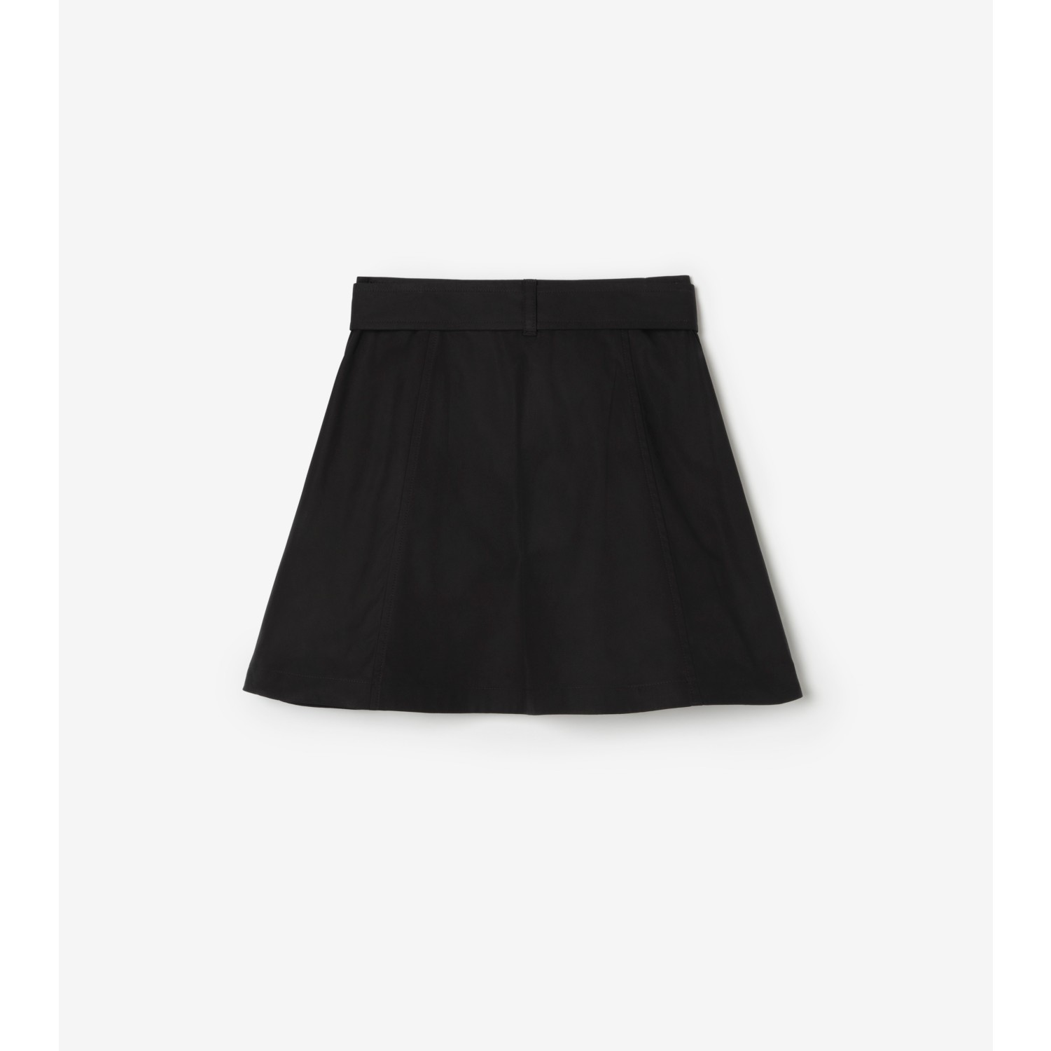 Cotton Trench Skirt