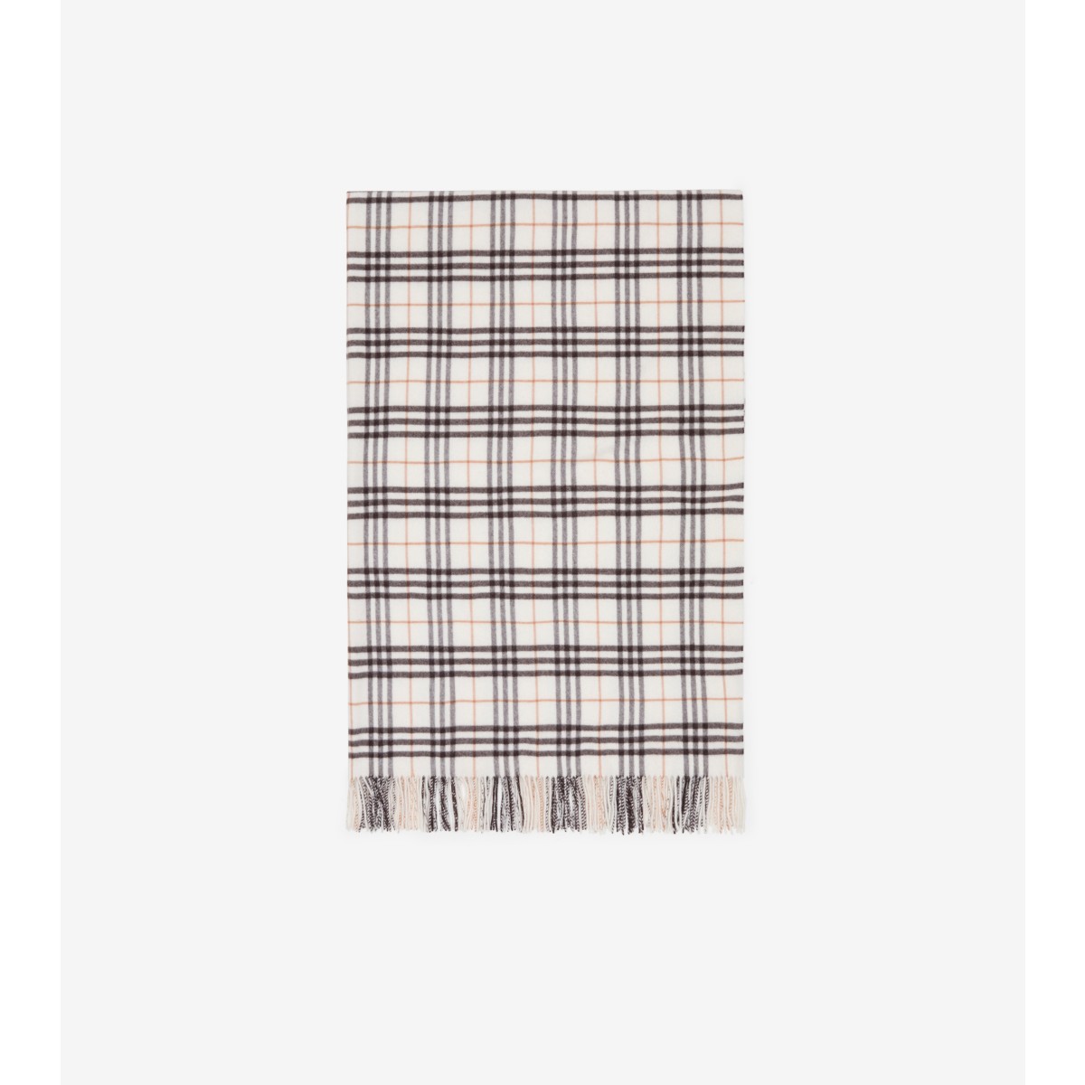  Check Cashmere Blanket