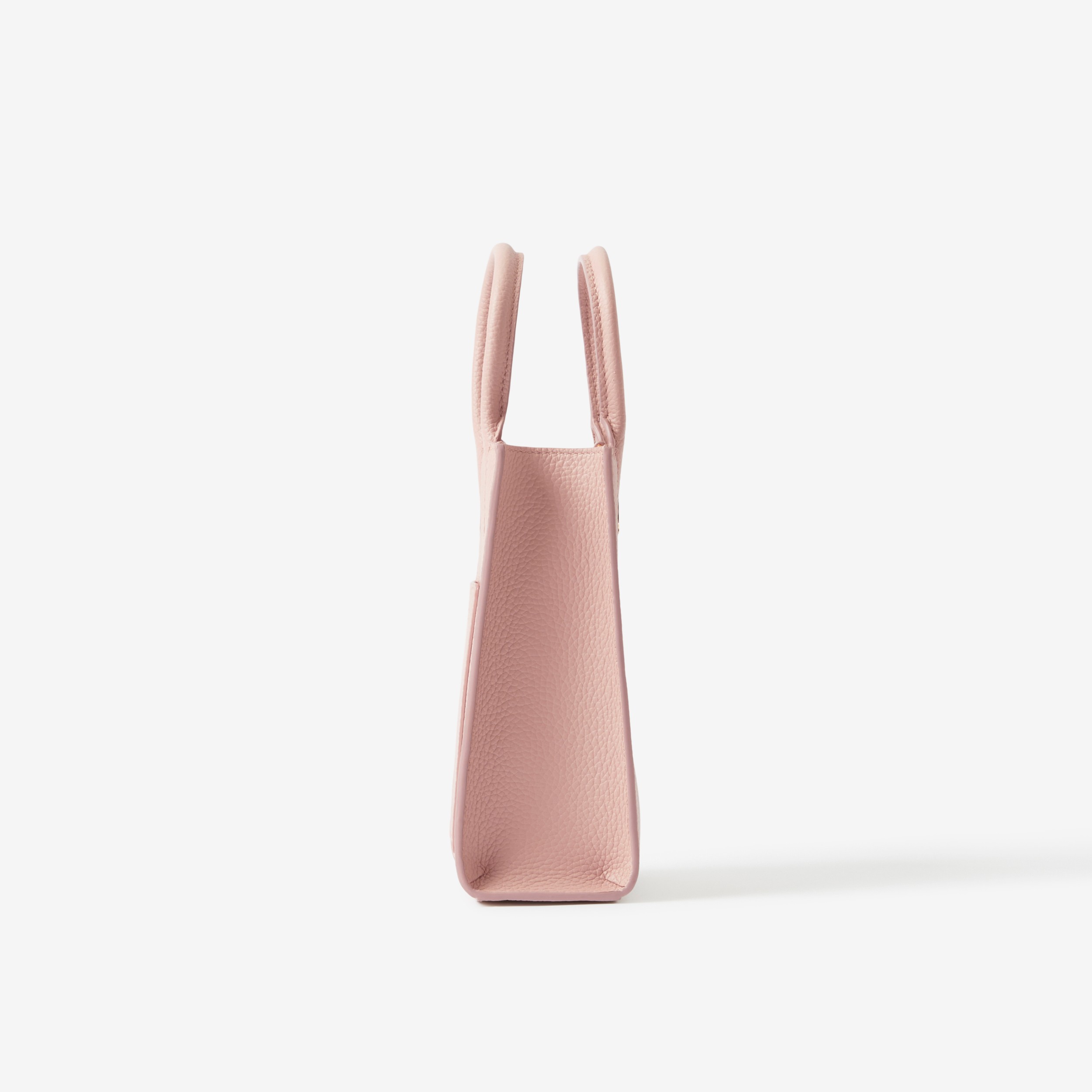 Grainy Leather Micro Frances Tote in Dusky Pink - Women | Burberry® Official - 2