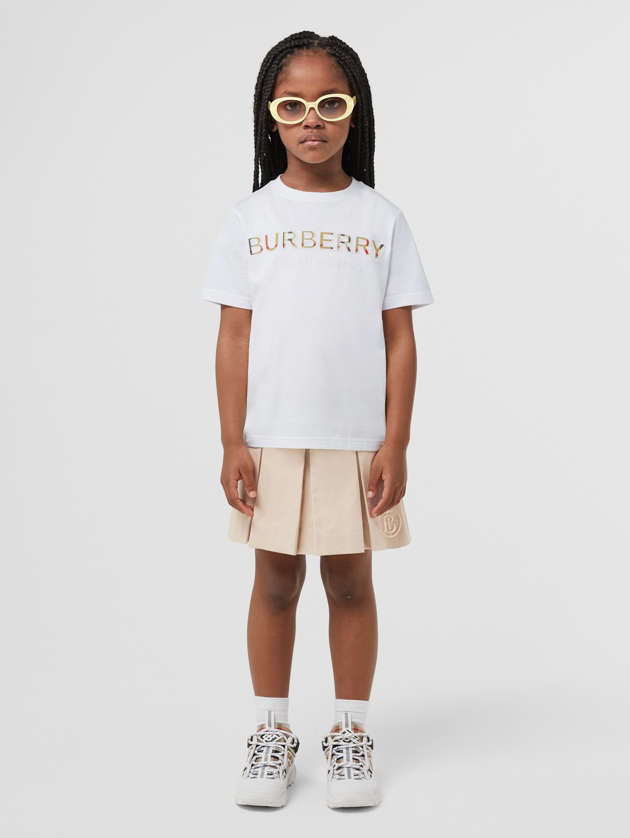 T-shirts Burberry Kids T-shirts Burberry Kids T-shirt BURBERRY 6 months white Tops Top Kids Baby Burberry Clothing Burberry Kids Tops Burberry Kids Tops 