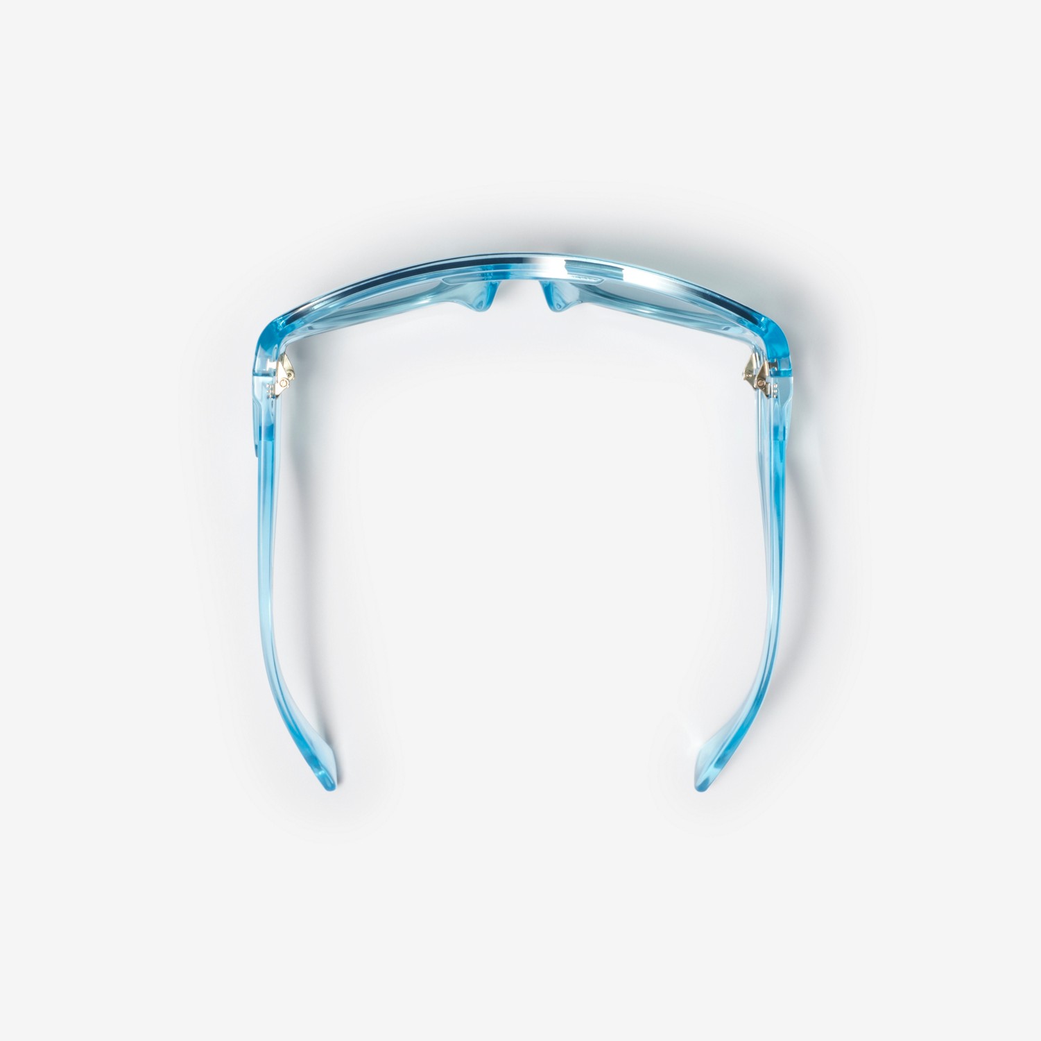 Shield Cutout Sunglasses in Pale blue | Burberry® Official Shield Cutout Sunglasses in Pale blue | Burberry® Official