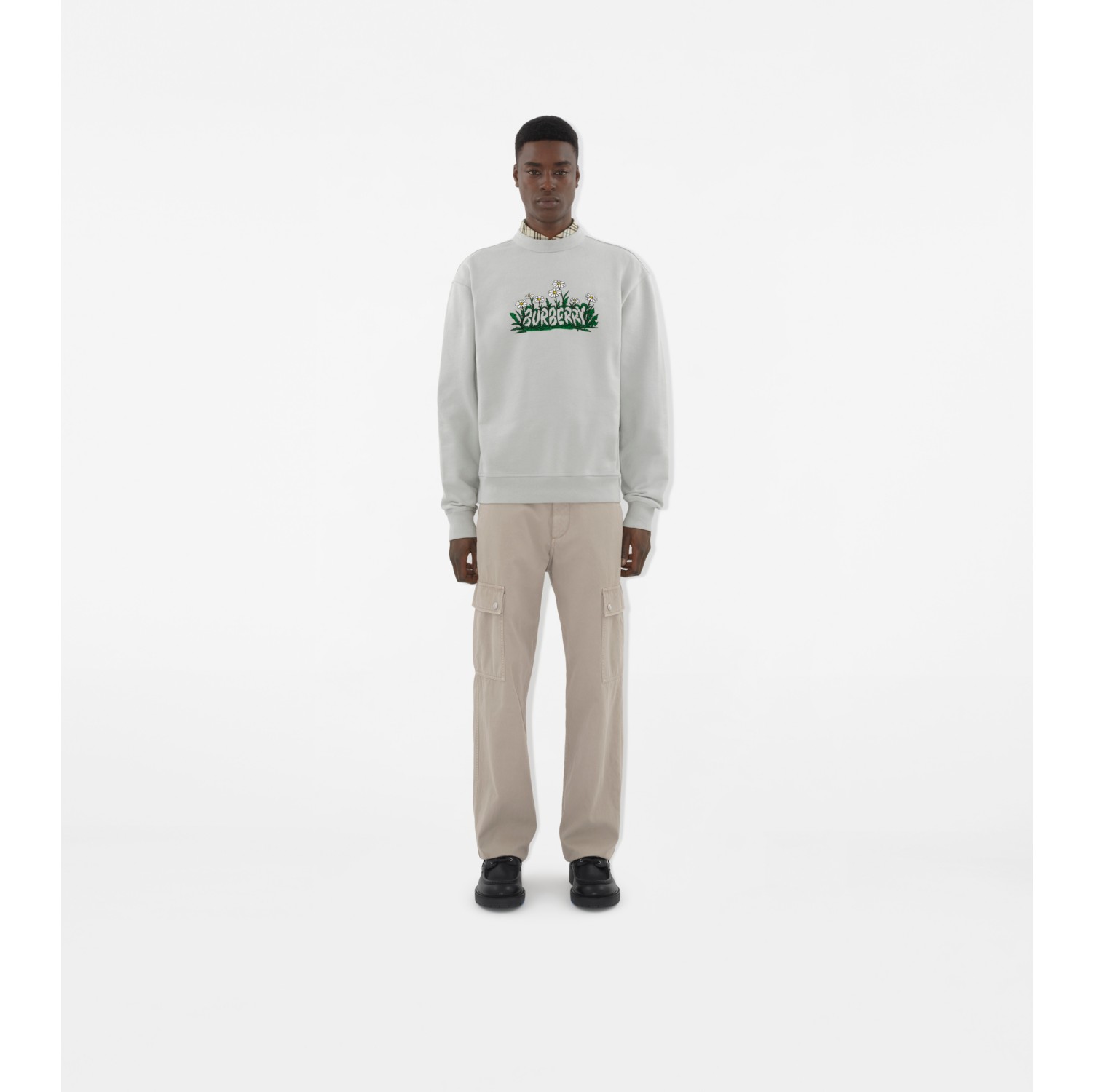 Daisy Logo Cotton Sweatshirt