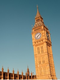 Aufnahme des Big Ben in London