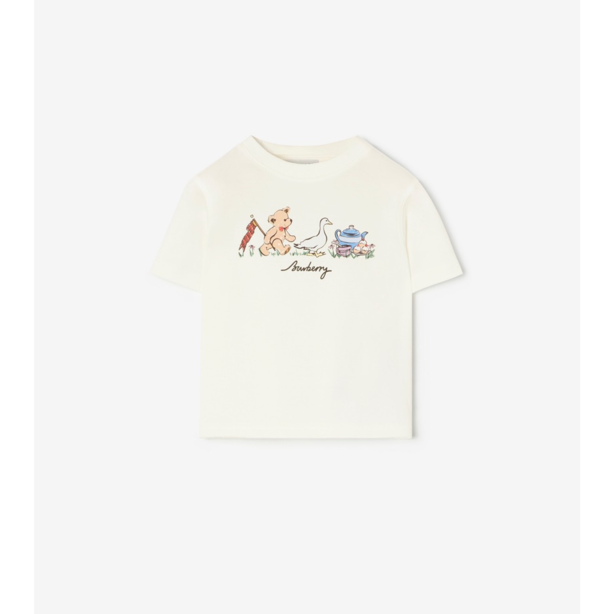  Check Thomas Bear & Friends Cotton T-shirt
