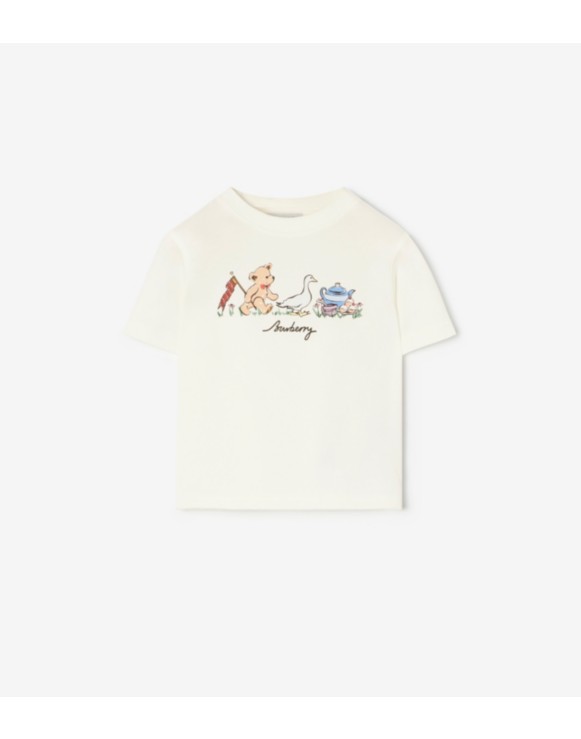 Thomas 泰迪熊及朋友印花棉质 T 恤衫