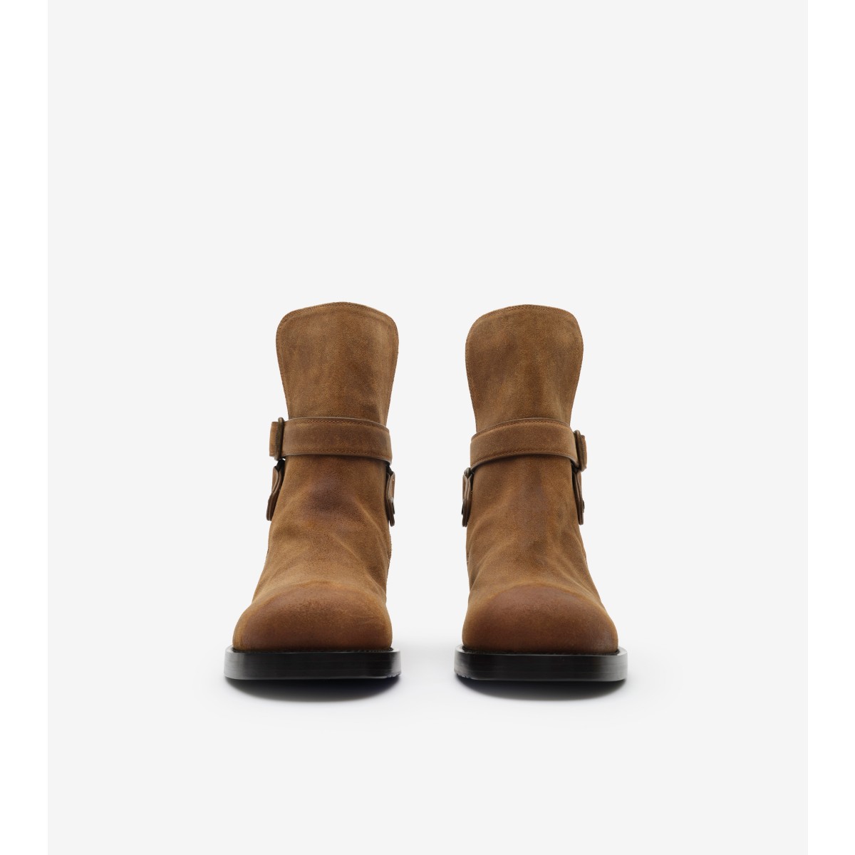  Waxed Suede Ledger Boots​​