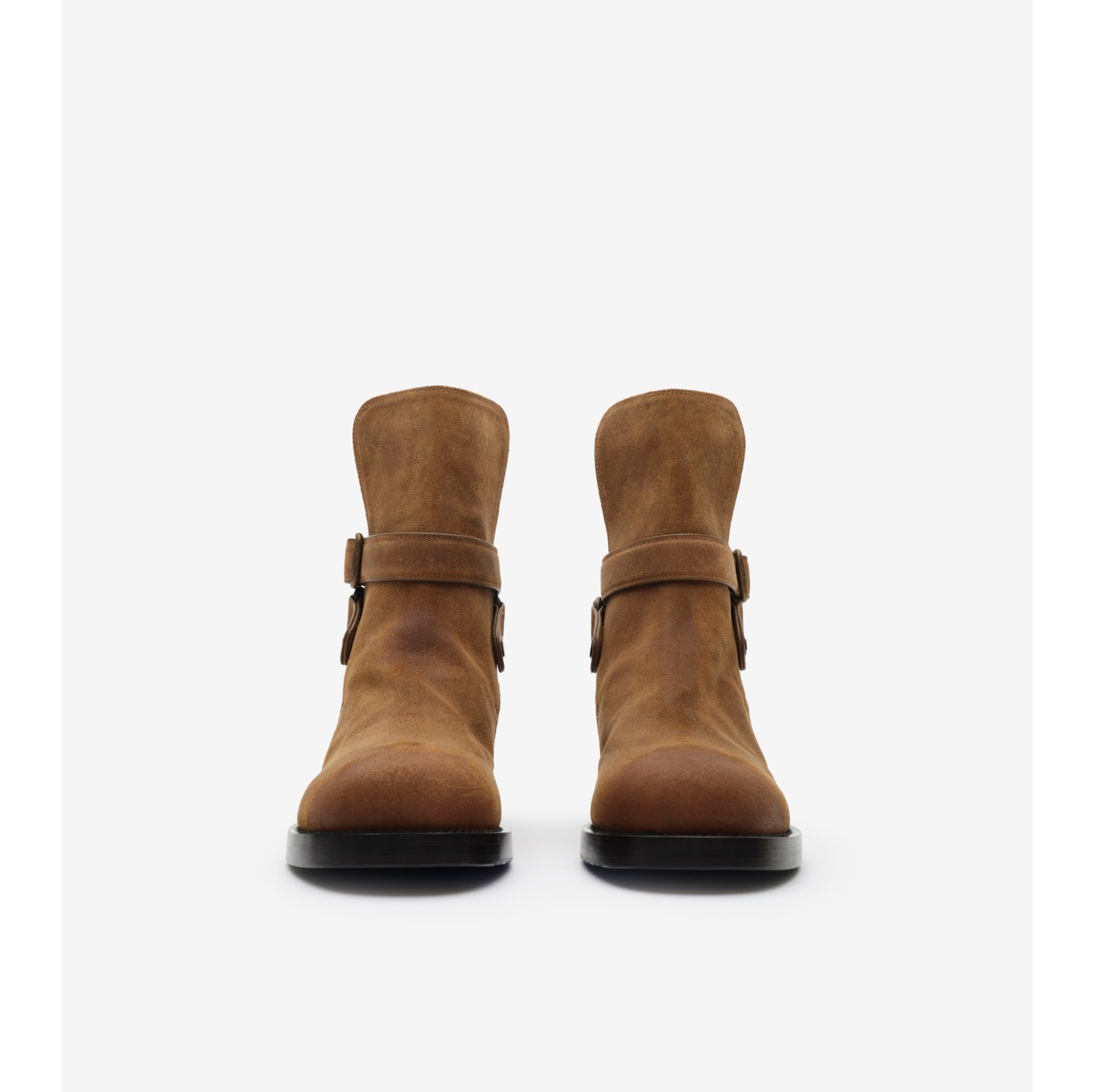 Waxed Suede Ledger Boots​​