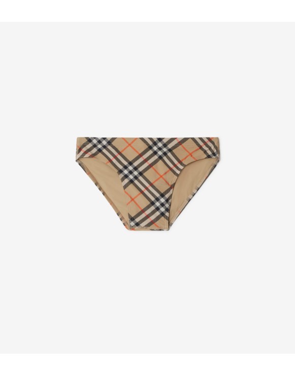 Check Swim Briefs