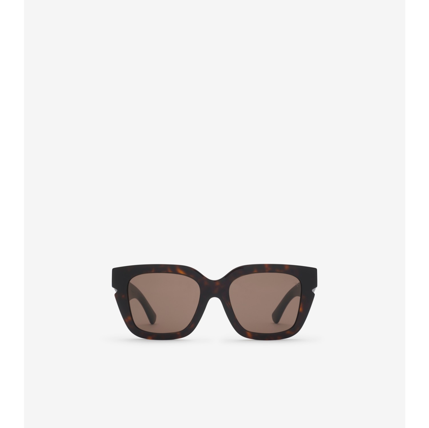 Inlaid Check Square Sunglasses