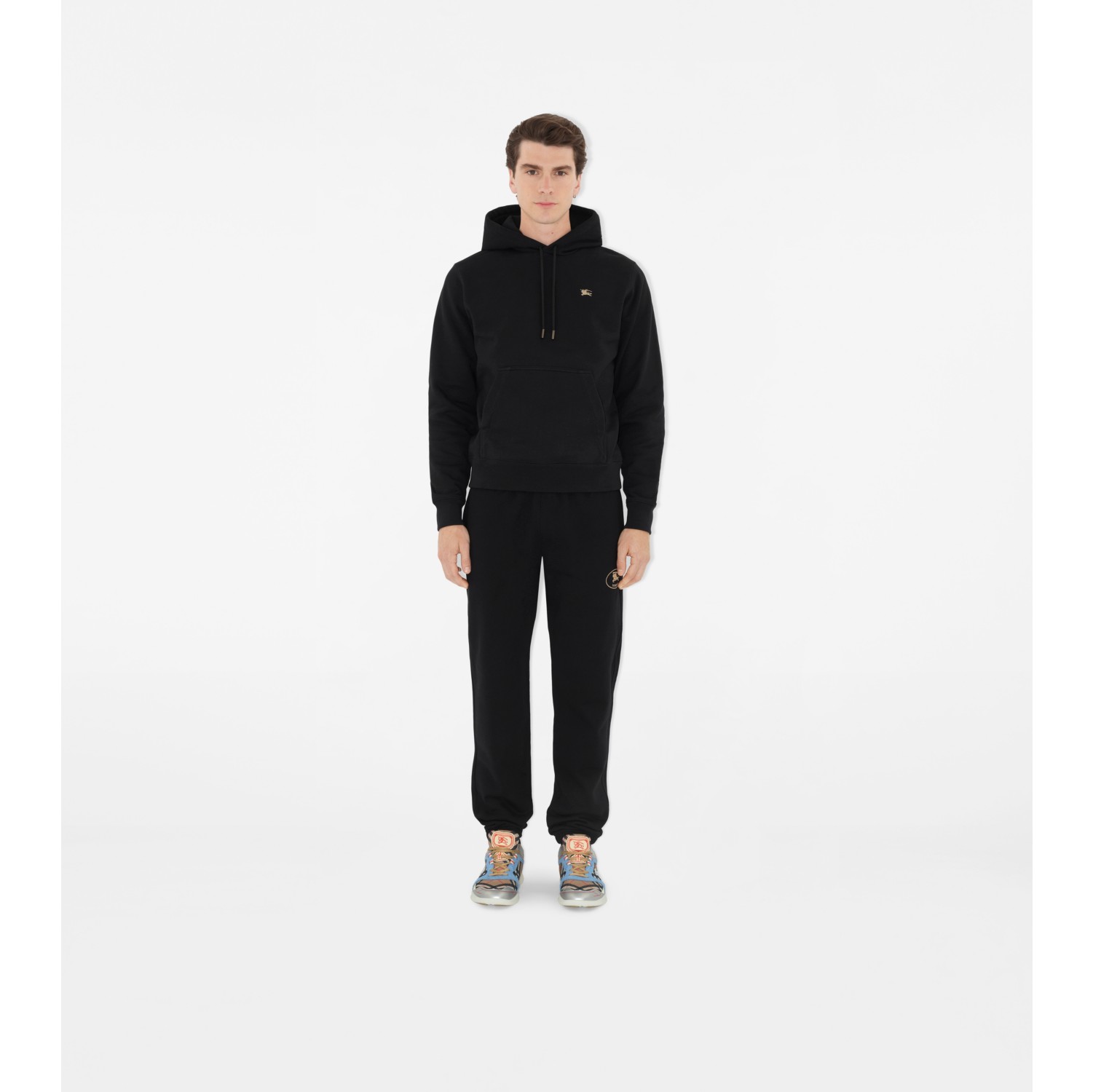 Knight Stamp Cotton Hoodie