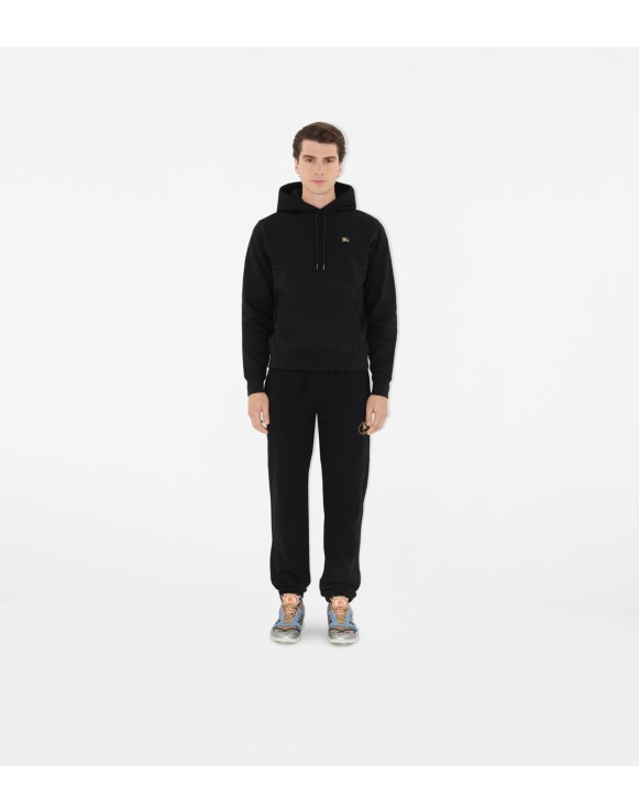Knight Stamp Cotton Hoodie