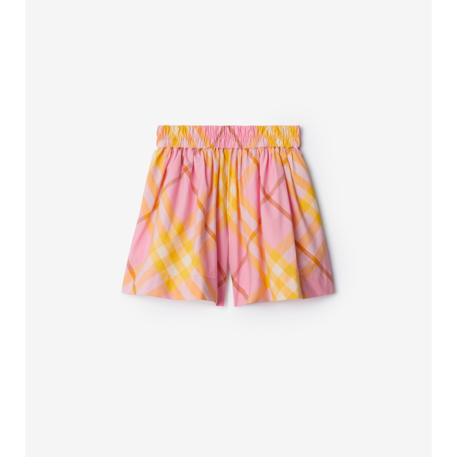 Baumwollshorts in Check