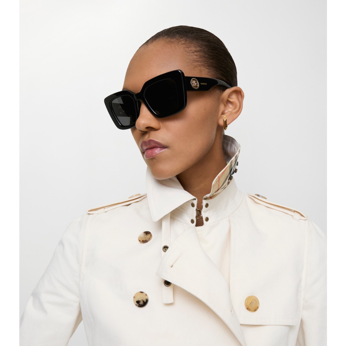  Printed EKD Cat-eye Sunglasses