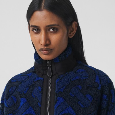 burberry monogram fleece