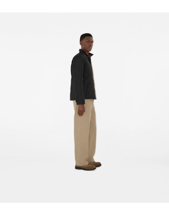 Reversible Quilted Nylon Overshirt