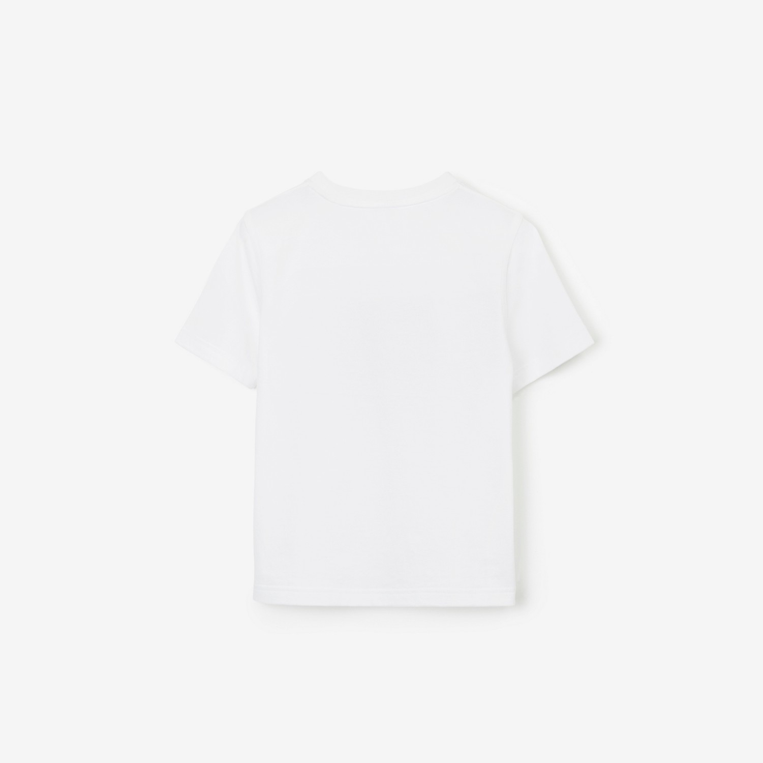 Thomas Bear Print Cotton T-shirt in White | Burberry® Official