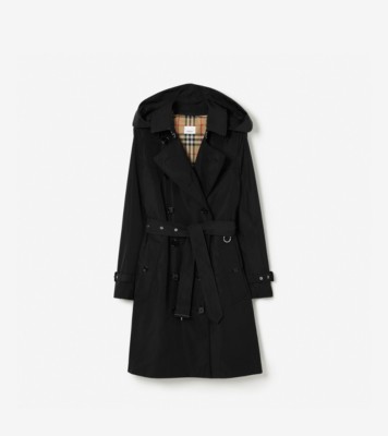 Kensington hooded trench coat hotsell