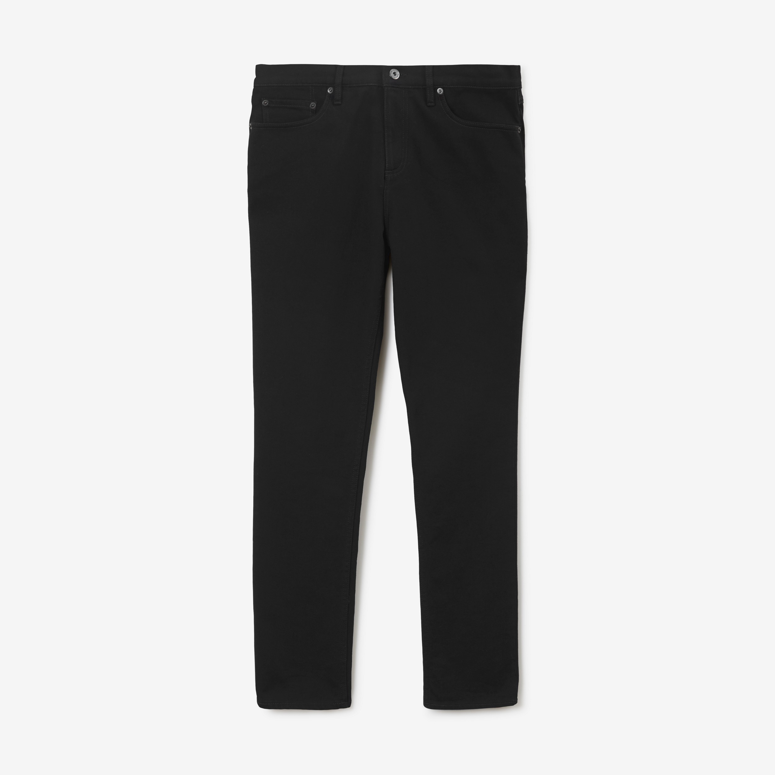 Slim Fit Jeans in Black - Men | Burberry® Official