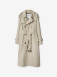 Trench coat Castleford longo na cor Heron