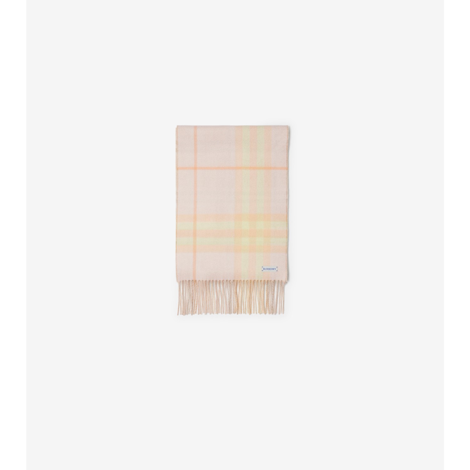 Reversible Check Cashmere Scarf