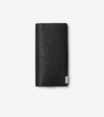 B Cut Continental Wallet in Black - Men, Leather | Burberry® Official