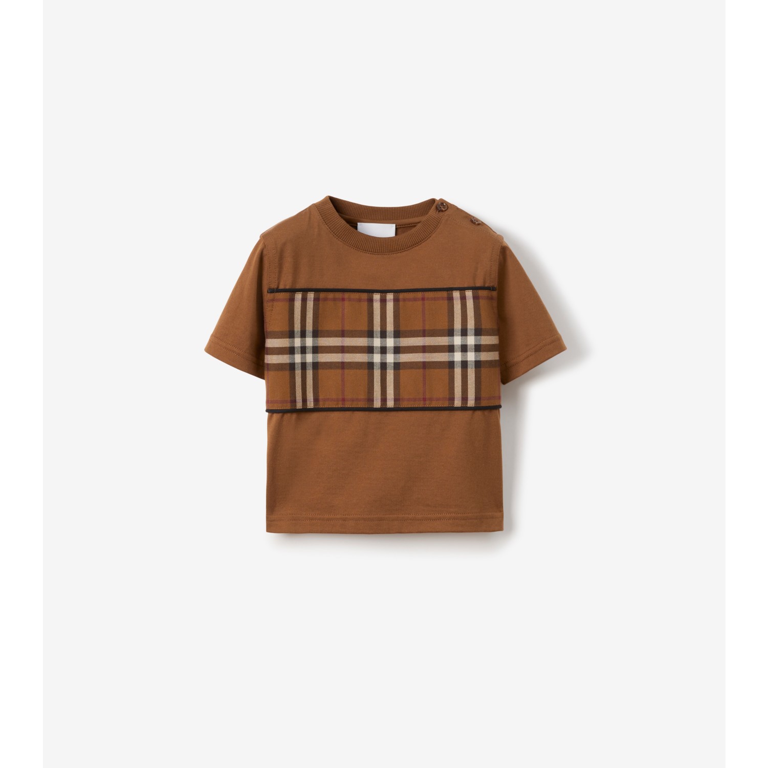 Brown shop burberry shirt