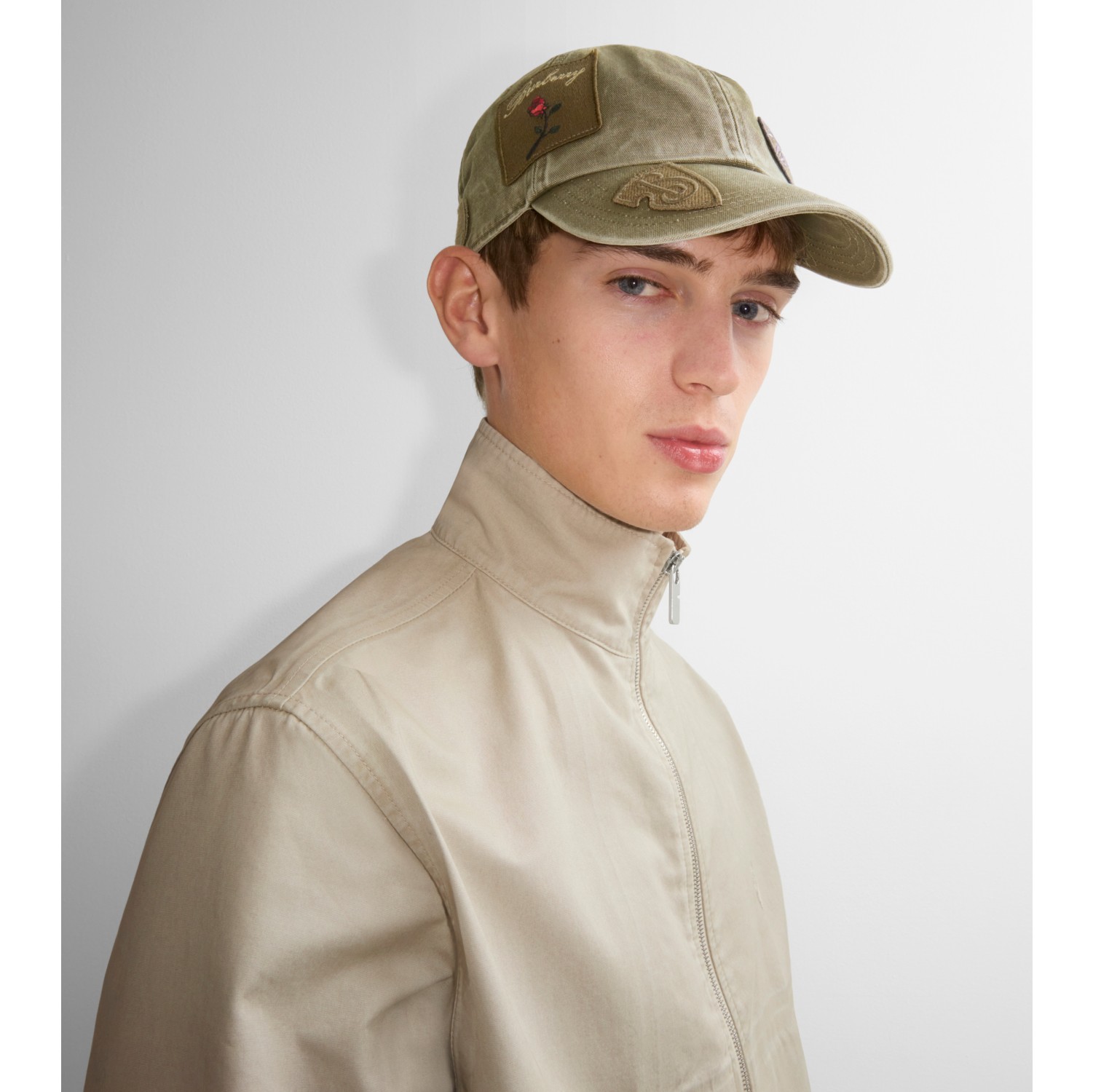 Badge Cotton Baseball Cap