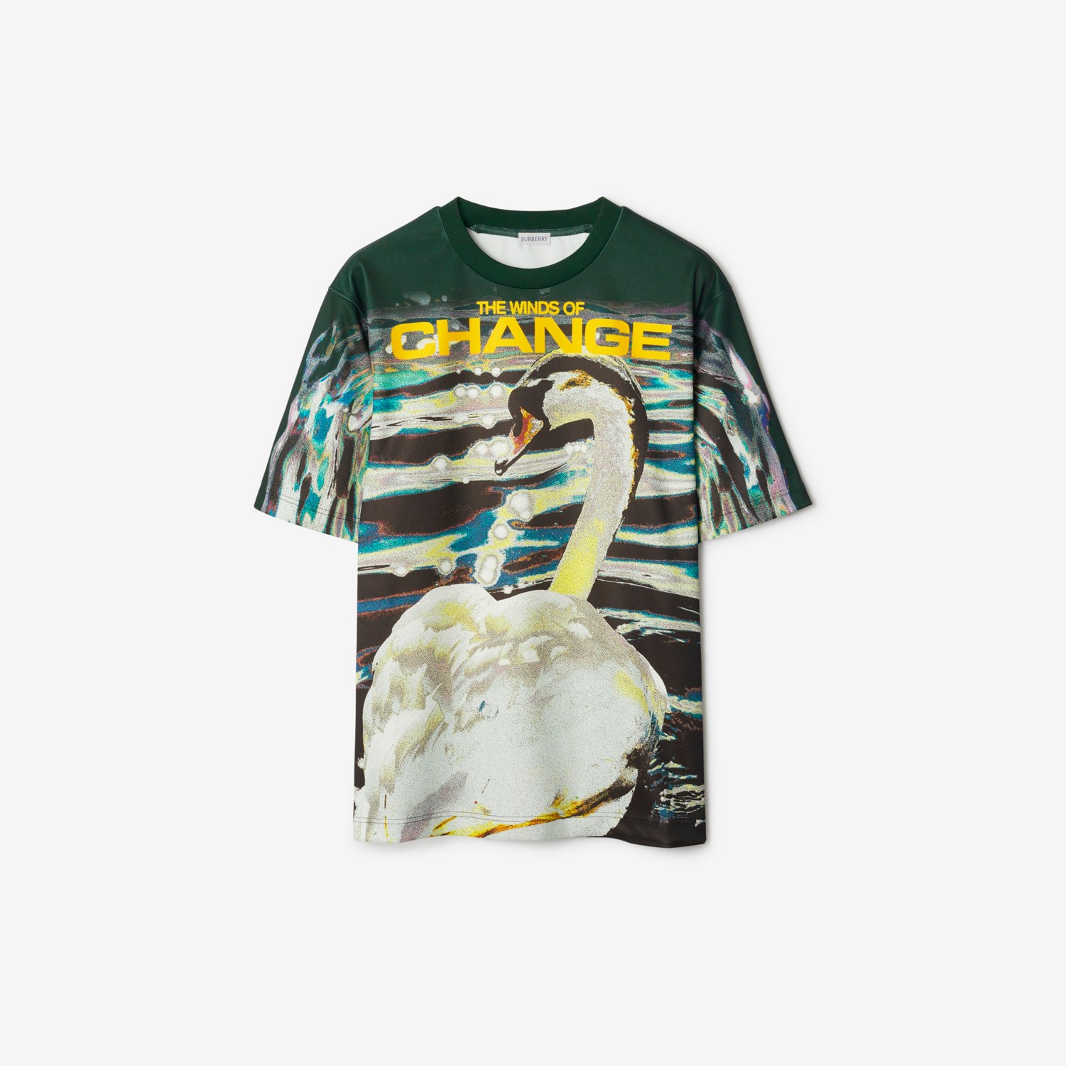 Camiseta con estampado de cisne (Vine) - Hombre | Burberry® oficial