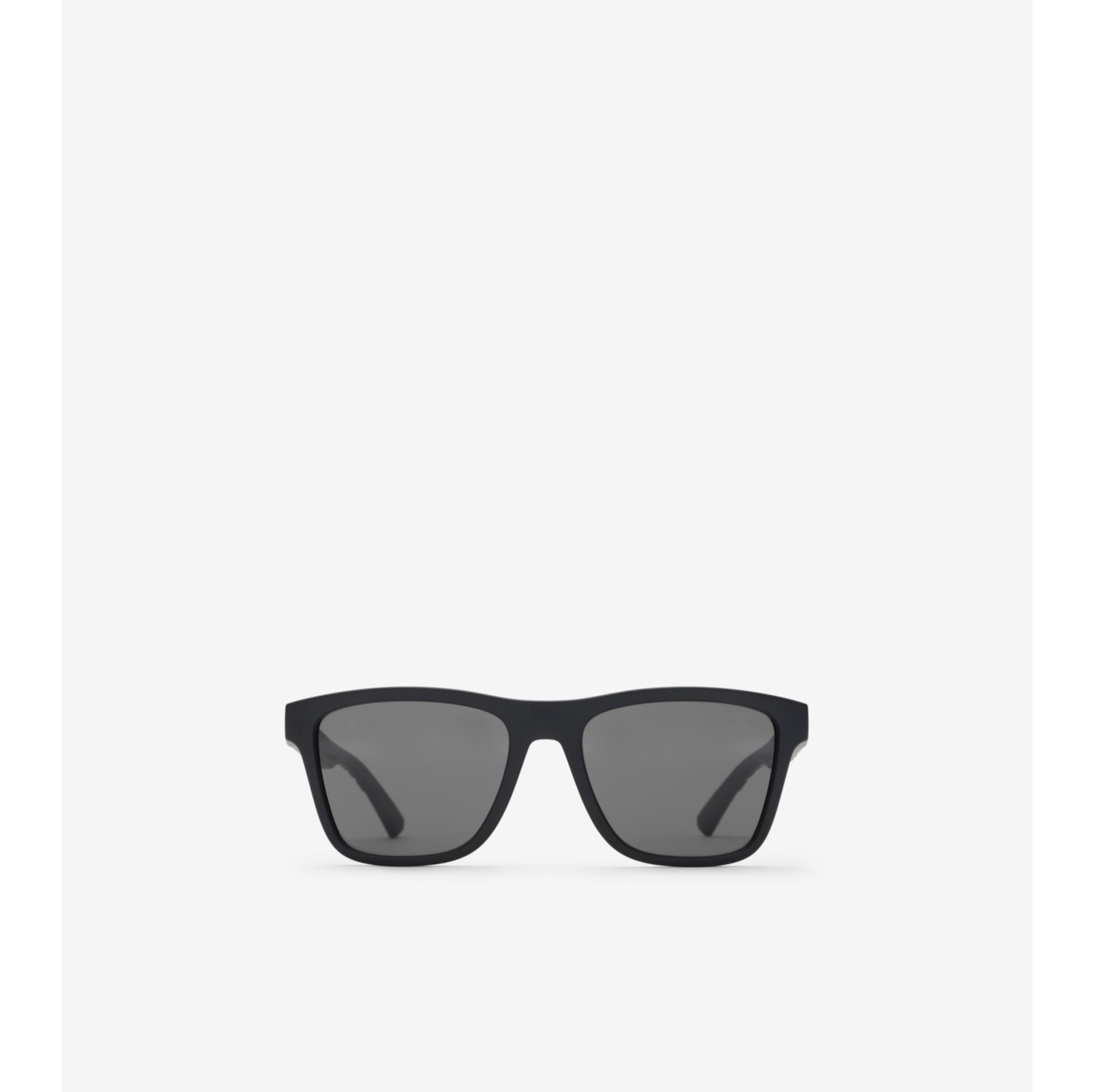 Textured Check Square Sunglasses