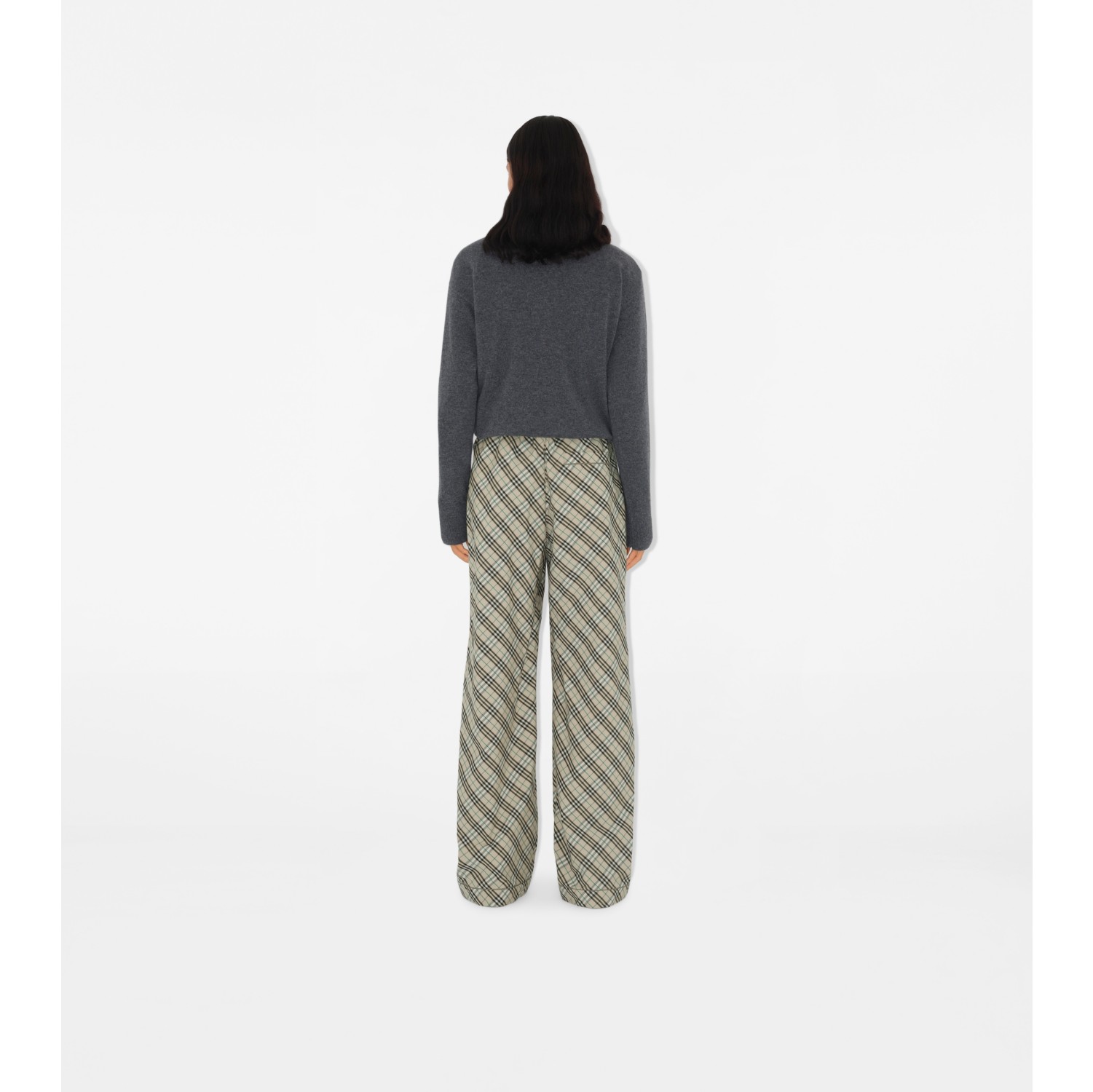 Pantalon pyjama en coton Check