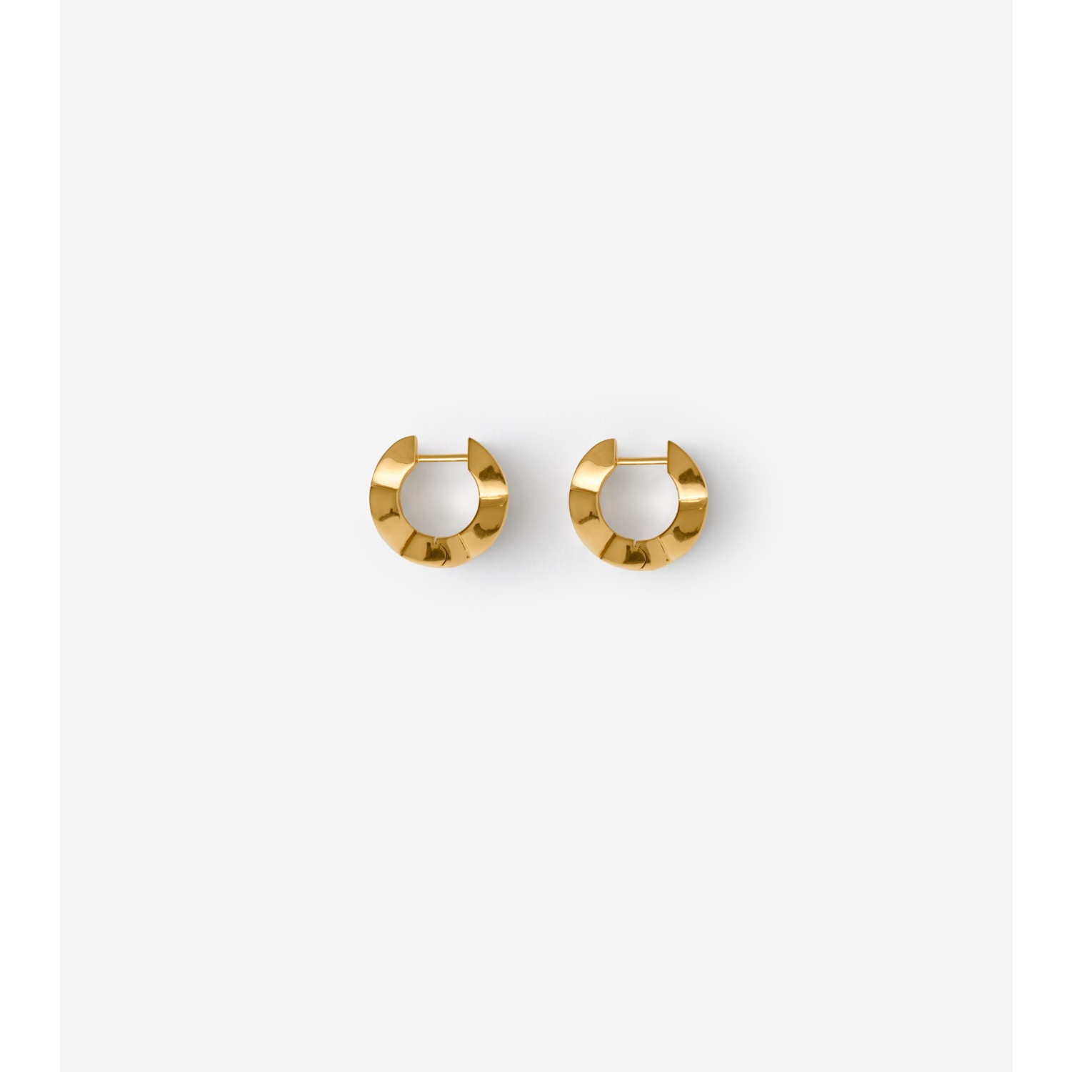 Shield Infinity Hoop Earrings