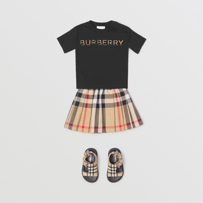 burberry pattern t shirt