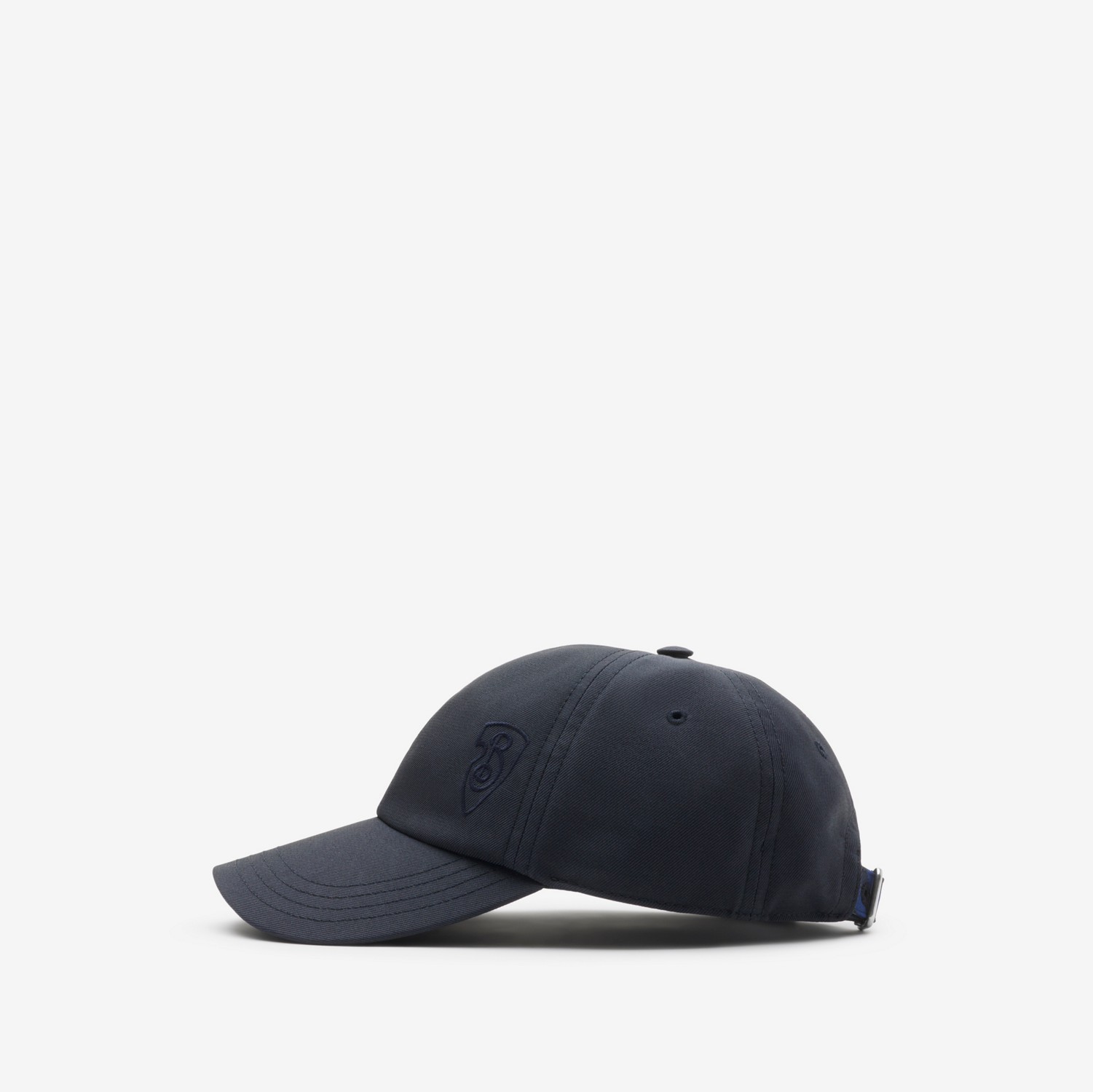 B Shield Baseball Cap in Midnight - Men | Burberry® Official B Shield Baseball Cap in Midnight - Men | Burberry® Official